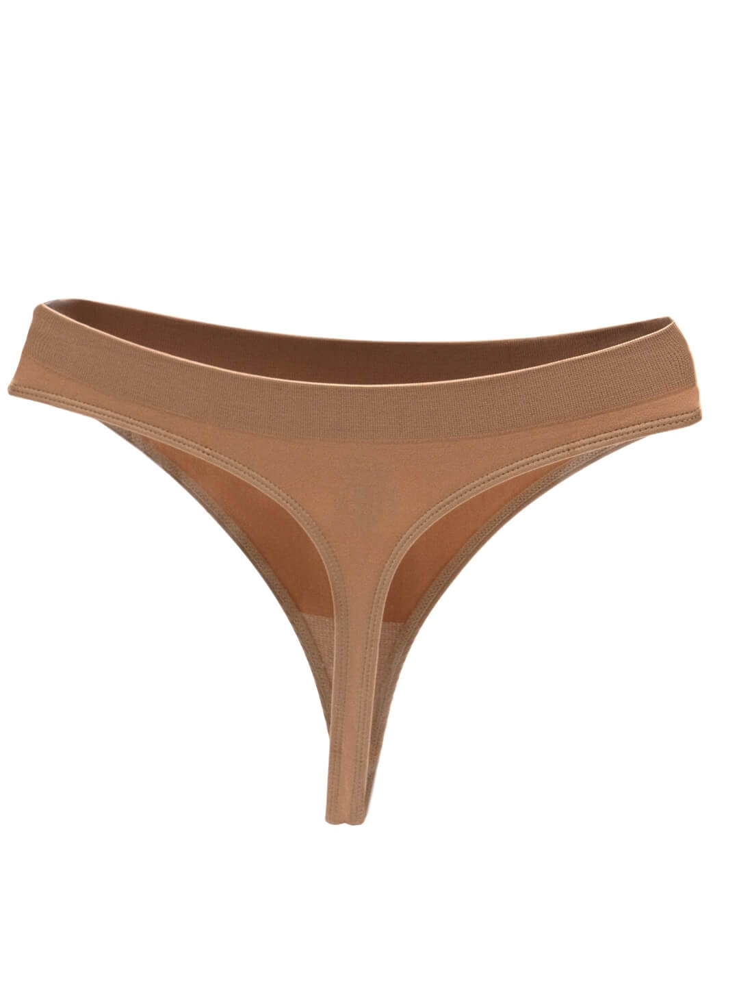 Capezio Seamless Low Rise Womens Thong Dance Brief - Nude 3678