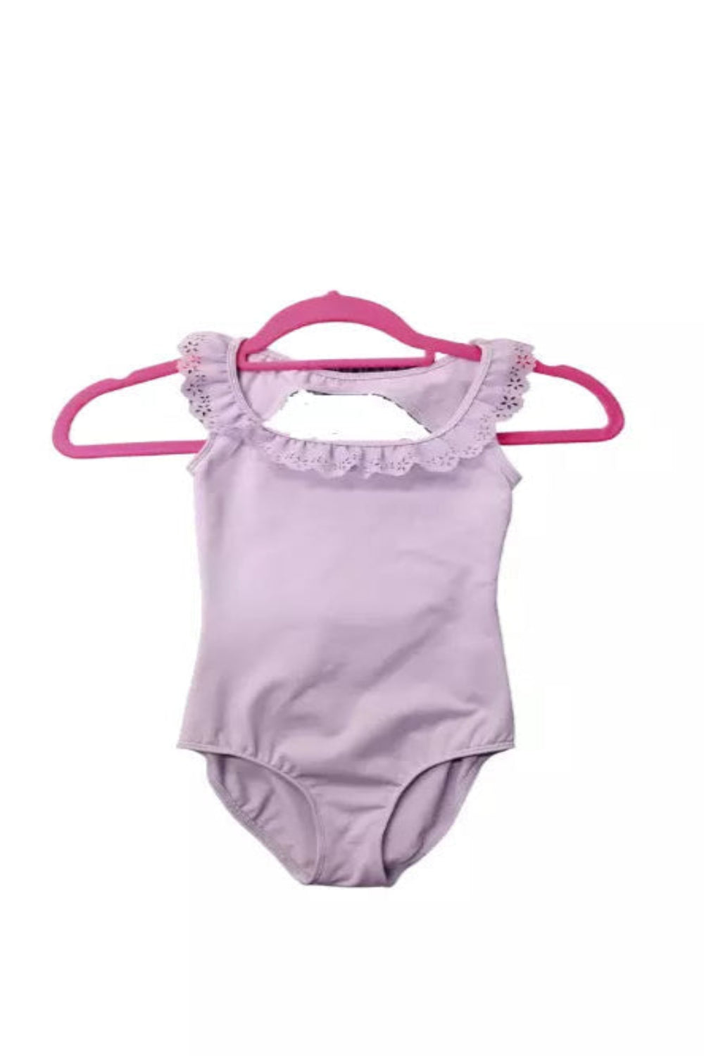 Bloch Girls Lilac Daisy Frill Lilac Leotard