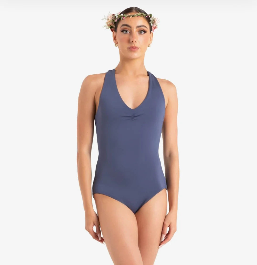 Capezio Wildflower Chamomile Cross Back Leotard 12086C