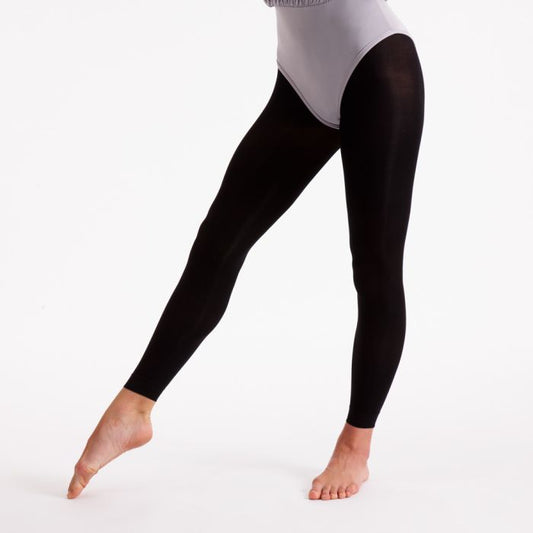 Silky Intermediate Footless Dance Tights – Supersoft 60 Denier Microfibre - Black
