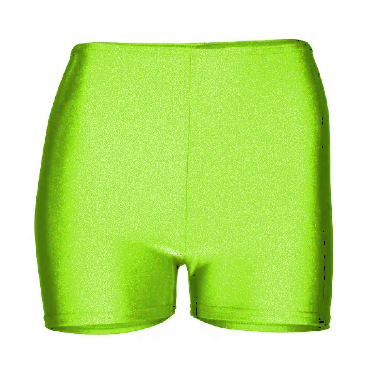 Nylon Lycra ADFP Beginnerwear Dance Shorts in Green