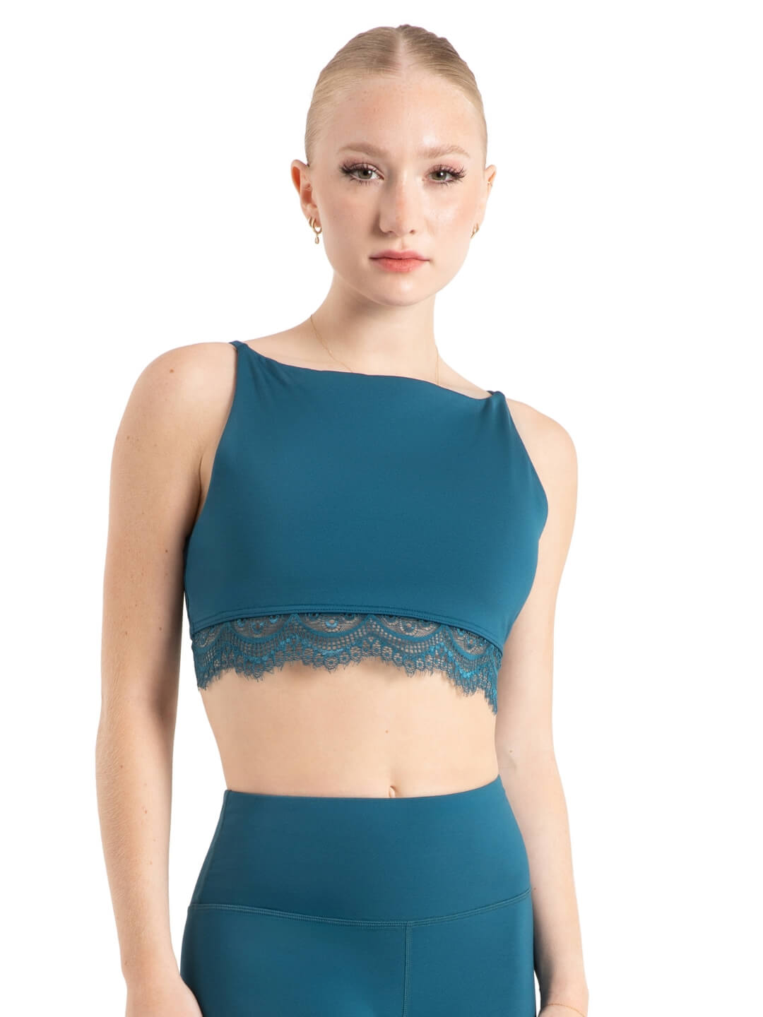 Capezio Whispering Waves Ocean Breeze Bra Top Black - 12100W