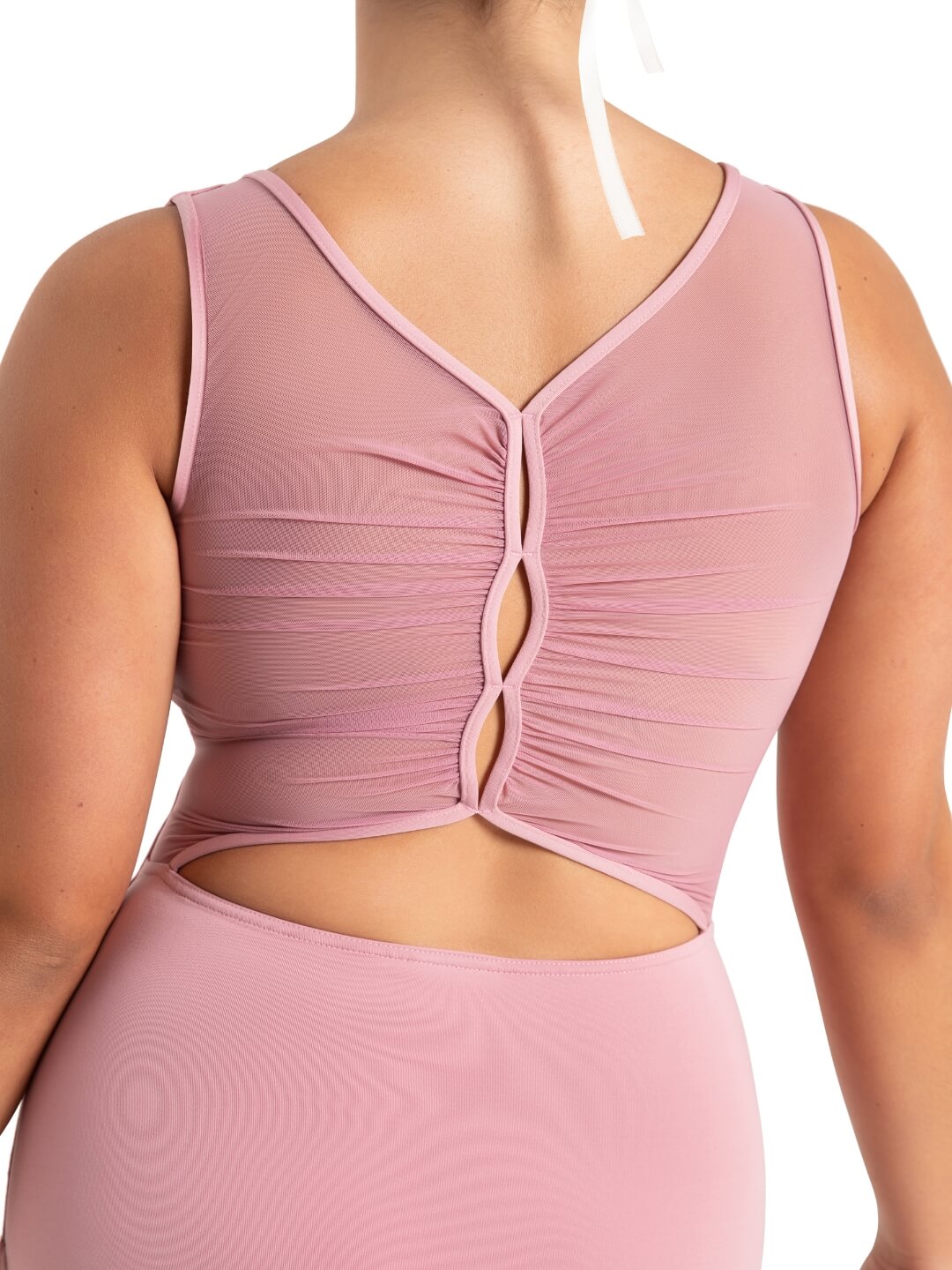 Capezio Wildflower Marigold Mesh Back Leotard 12088W