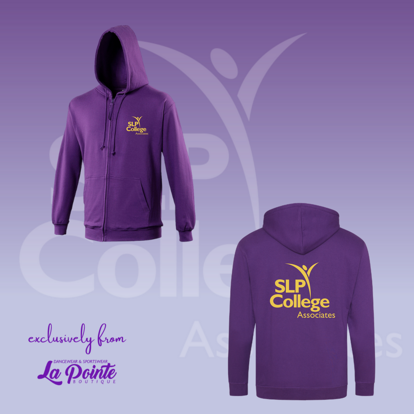 SLP Associates Zip-Up Logo Jacket