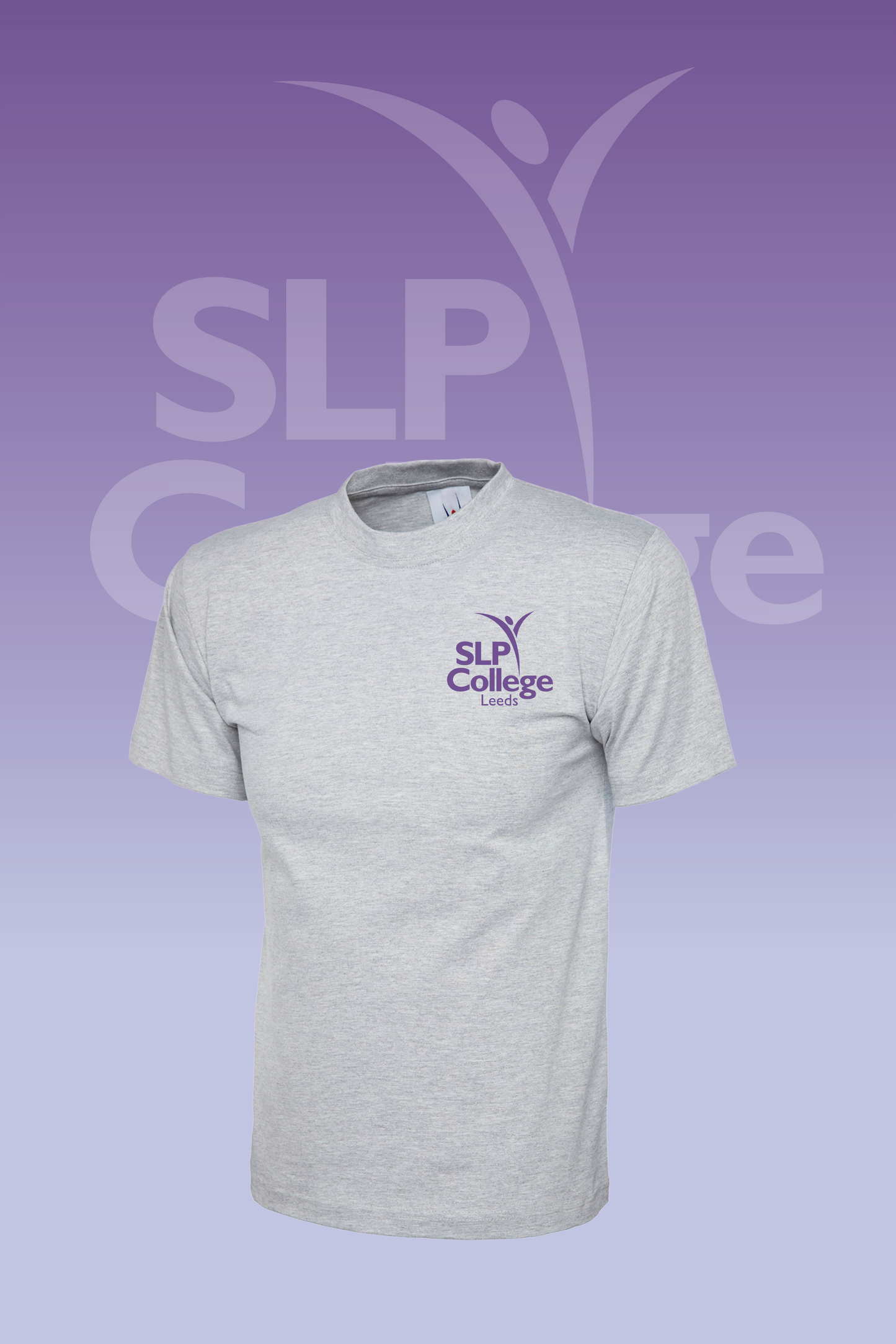 SLP College Logo'd T-shirt in Grey