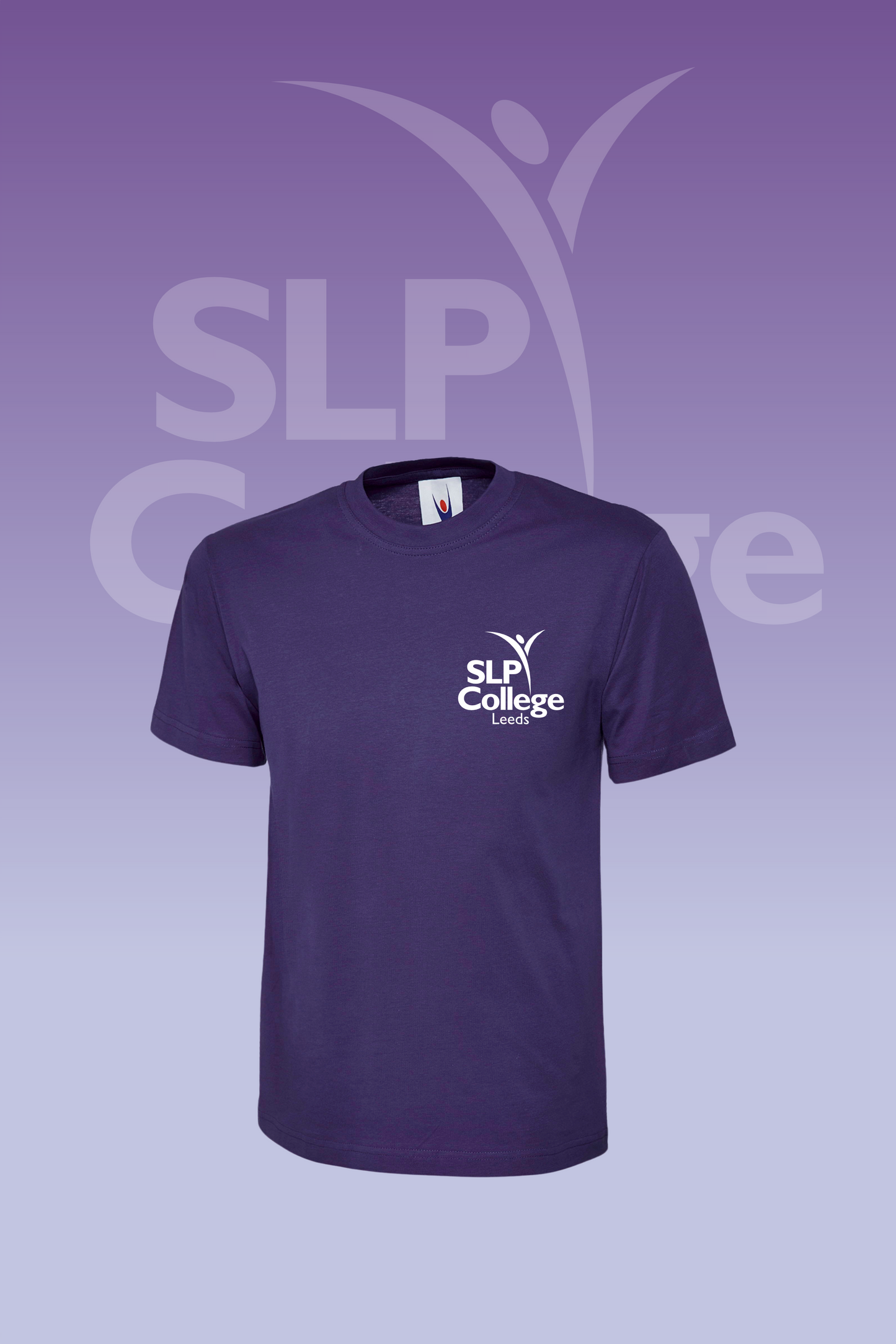 SLP College Logo'd t-shirt in Purple