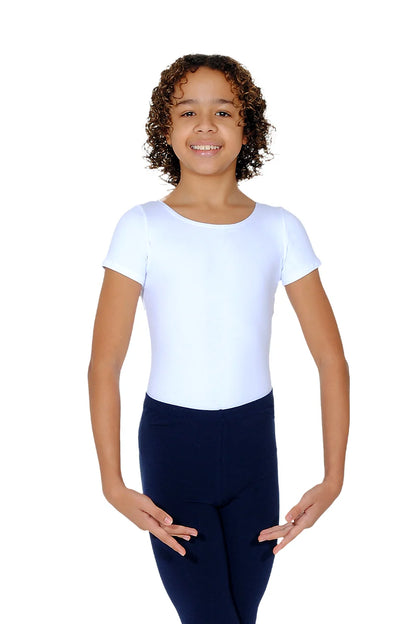 Boys Adam Cotton Lycra Short Sleeve Ballet Leotard – Pre-Primary to Grade 8 Dance Uniform