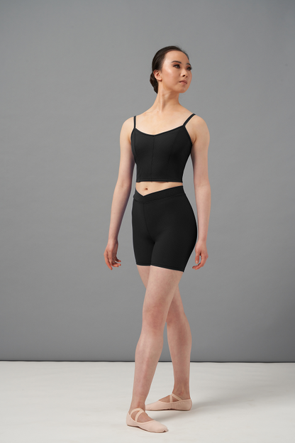 Mirella Chevron Crop Top Dance & Fitness