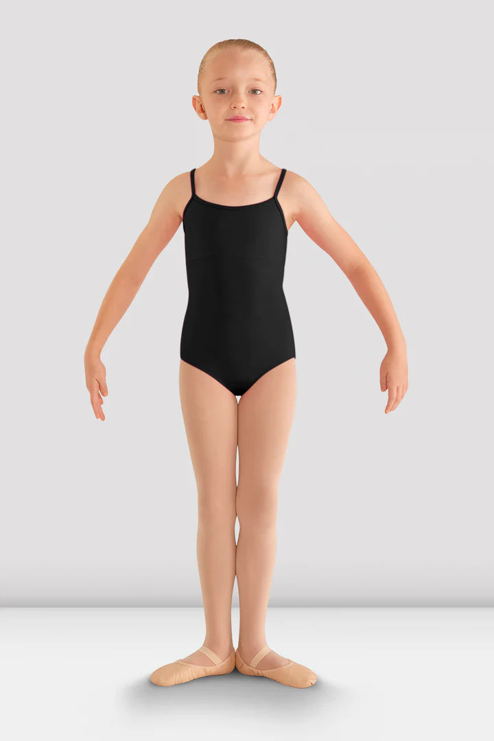 Bloch Girls Vehement Bow Back Camisole Leotard CL8810