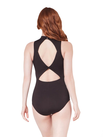 Sequoia High Neck Leotard – Black | Limited Edition Capezio F12412W
