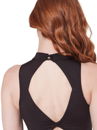 Sequoia High Neck Leotard – Black | Limited Edition Capezio F12412W