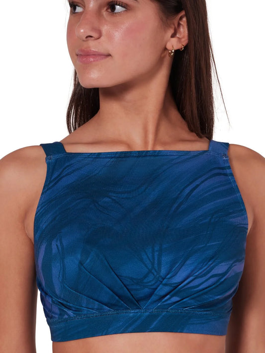 Marbled Haze Thassos Bra Crop Top – Limited Edition F12414