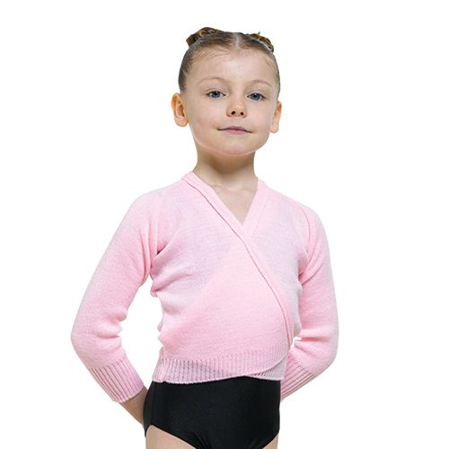 Ballet Knitted Crossover Cardigan – Pink