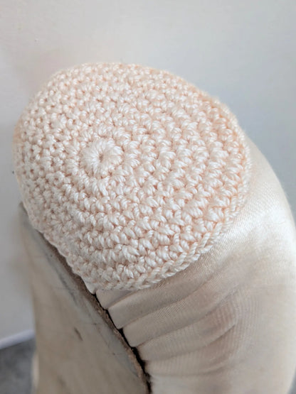 Easy Darn Crochet Pointe Shoe Tips