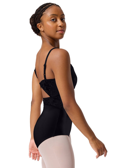 Capezio Elsa Leotard Black | Ladies Ballet Leotard -  F12701W