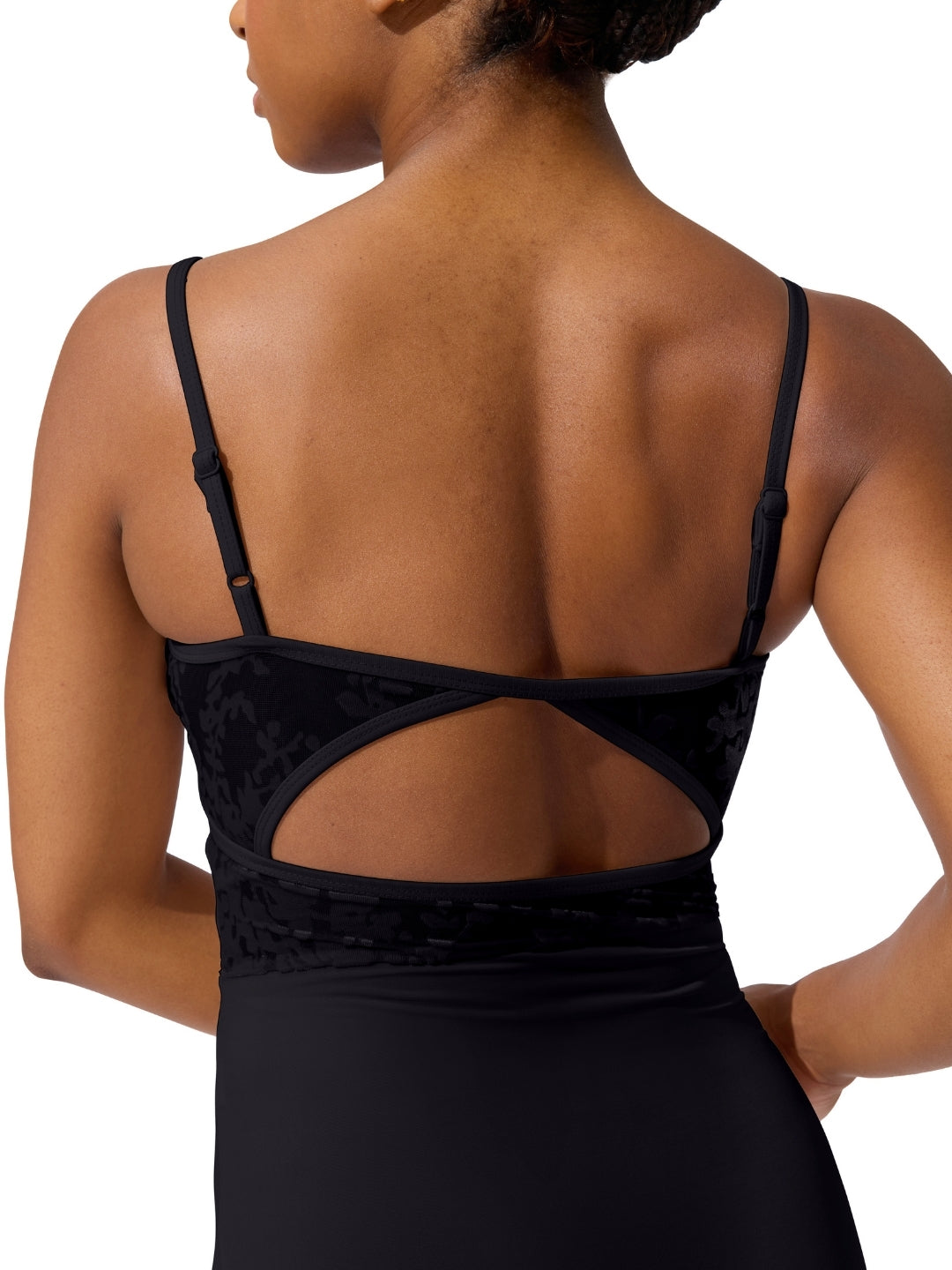Capezio Elsa Leotard Black | Ladies Ballet Leotard -  F12701W
