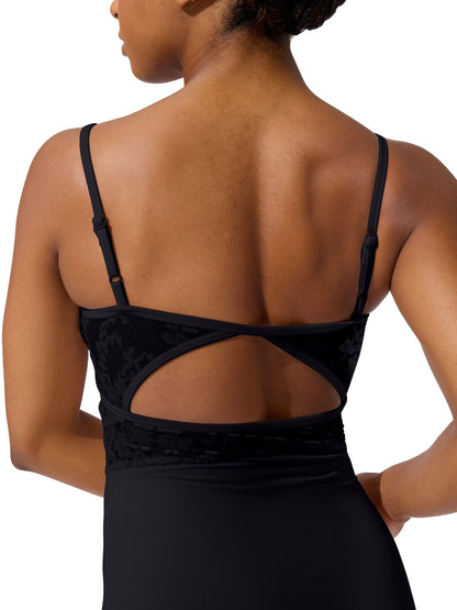 Capezio Elsa Leotard Black | Ladies Ballet Leotard -  F12701W