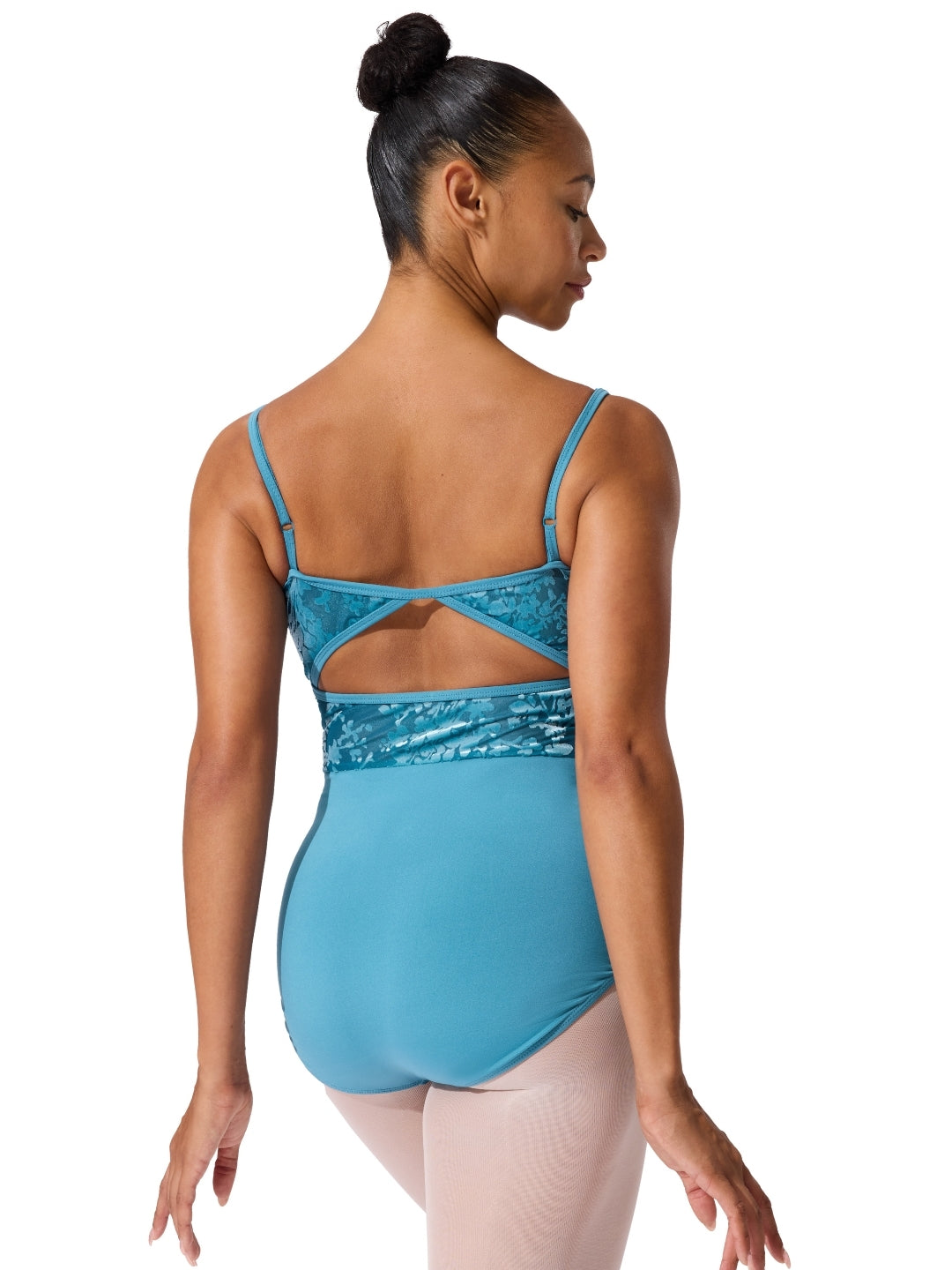 Capezio Elsa Leotard Storm Blue | Ladies Ballet Leotard -  F12701W