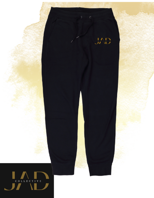 JAD Collective Cuffed Joggers - Black