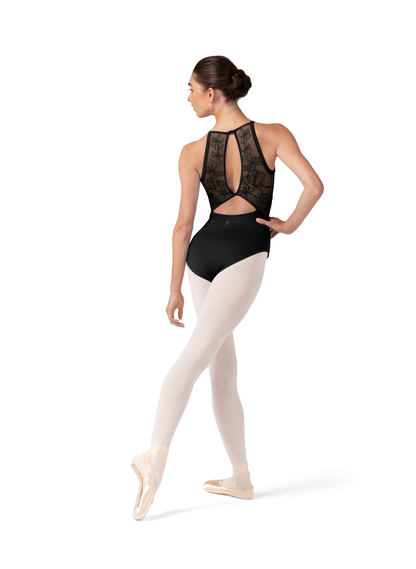 Bloch Halter Leotard L40002 – Cherry Red / Black