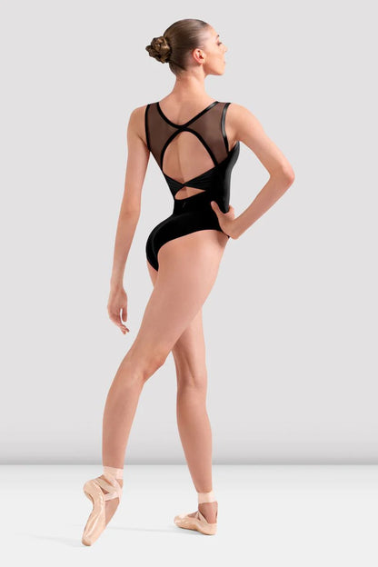 Bloch Ladies Arabesque Boat Neck Leotard L40012 - Black