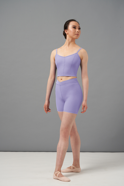 Mirella Chevron Crop Top Dance & Fitness