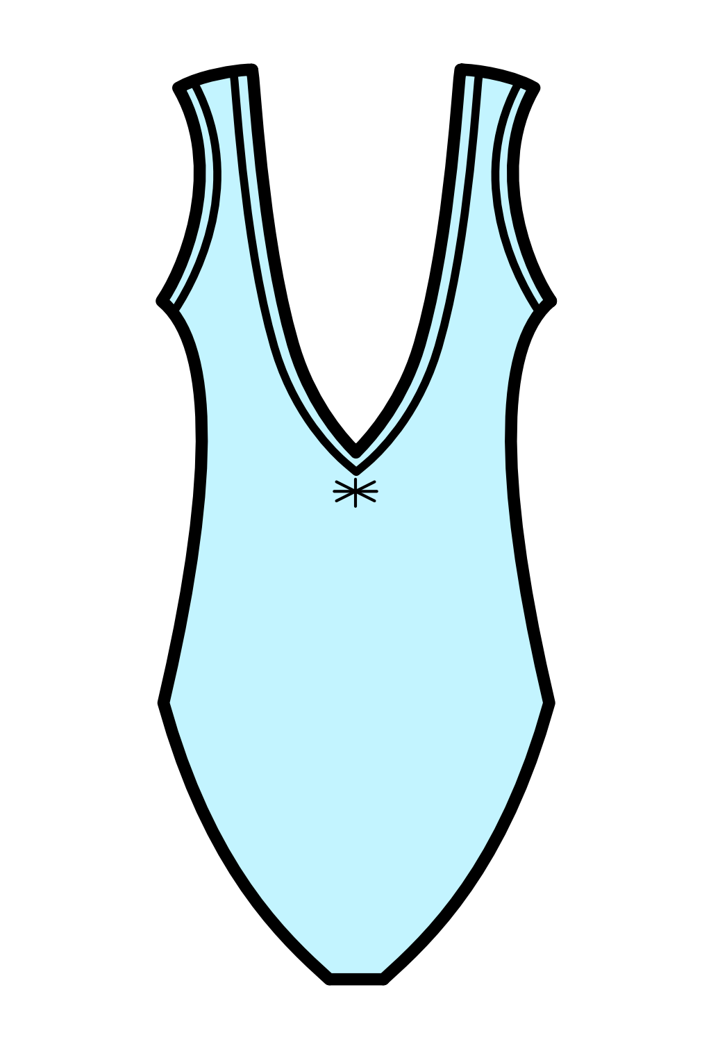 NADINE - MERYL GATHERED BACK BOAT NECK SLEEVELESS LEOTARD ULE08