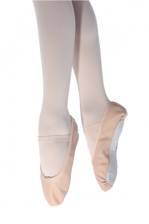 Roch Valley Ophelia Pink Leather Full Sole Ballet Shoes