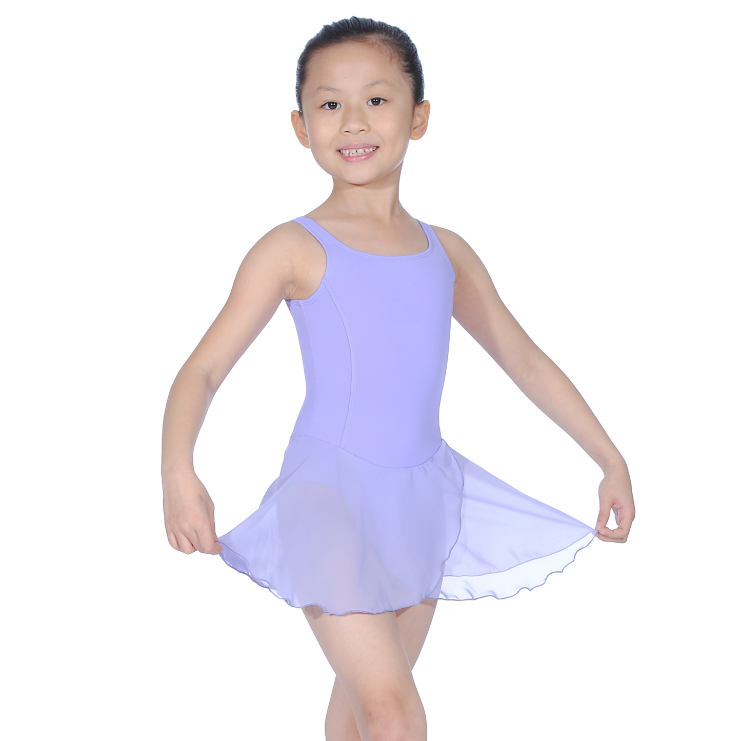 Roch Valley Charlotte Microfibre leotard with Chiffon Wrap Skirt