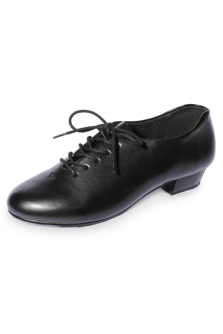 Unisex PU Oxford Tap Shoes – Black | With Heel & Toe Taps (RVJTap)