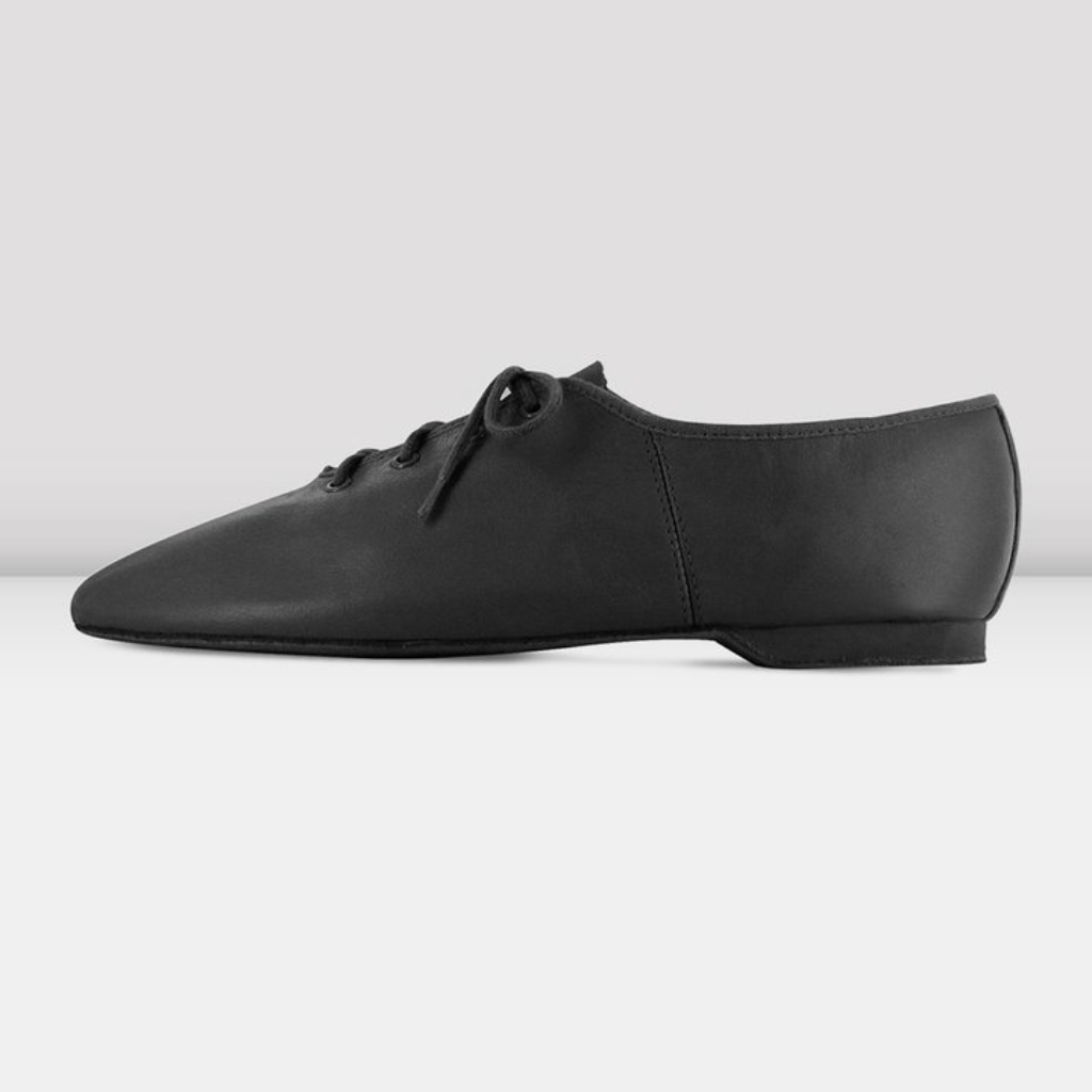 Bloch Black Leather Essential Full Sole Jazz Shoes S0462L