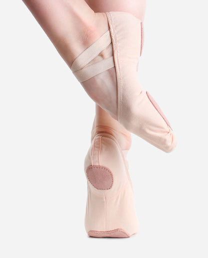 So Danca SD16 Stretch Canvas Split Sole Light Pink Ballet Shoes