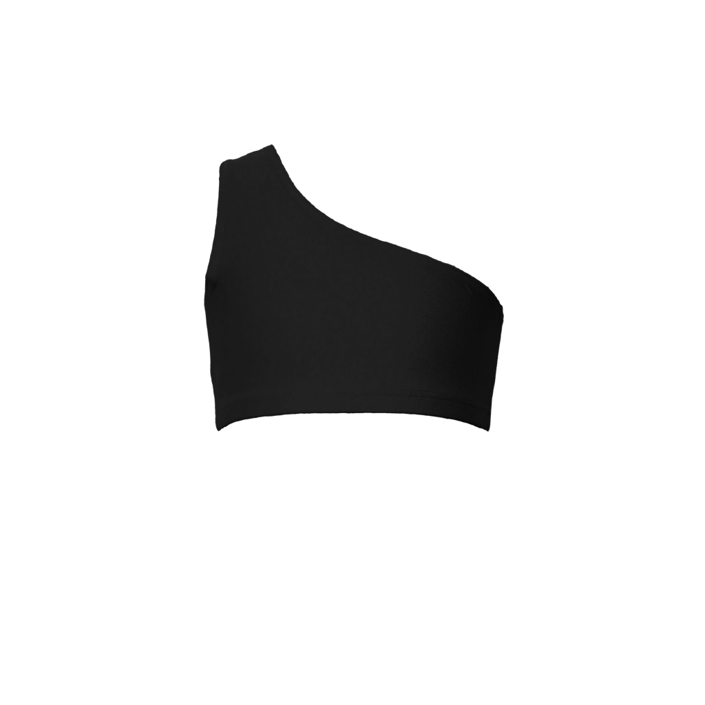 STEPHANIE - ONE SHOULDER CROP TOP - Click Dancewear - 2