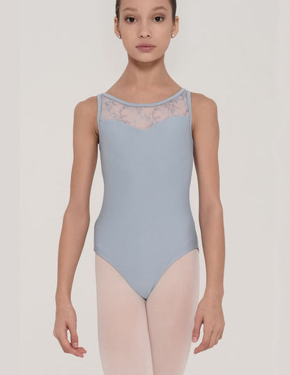 Wear Moi Belmine Floral twin strap lace Leotard