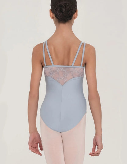 Wear Moi Belmine Floral twin strap lace Leotard
