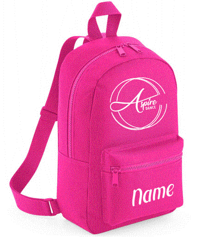 Aspire Dance Official Logo'd  Backpack