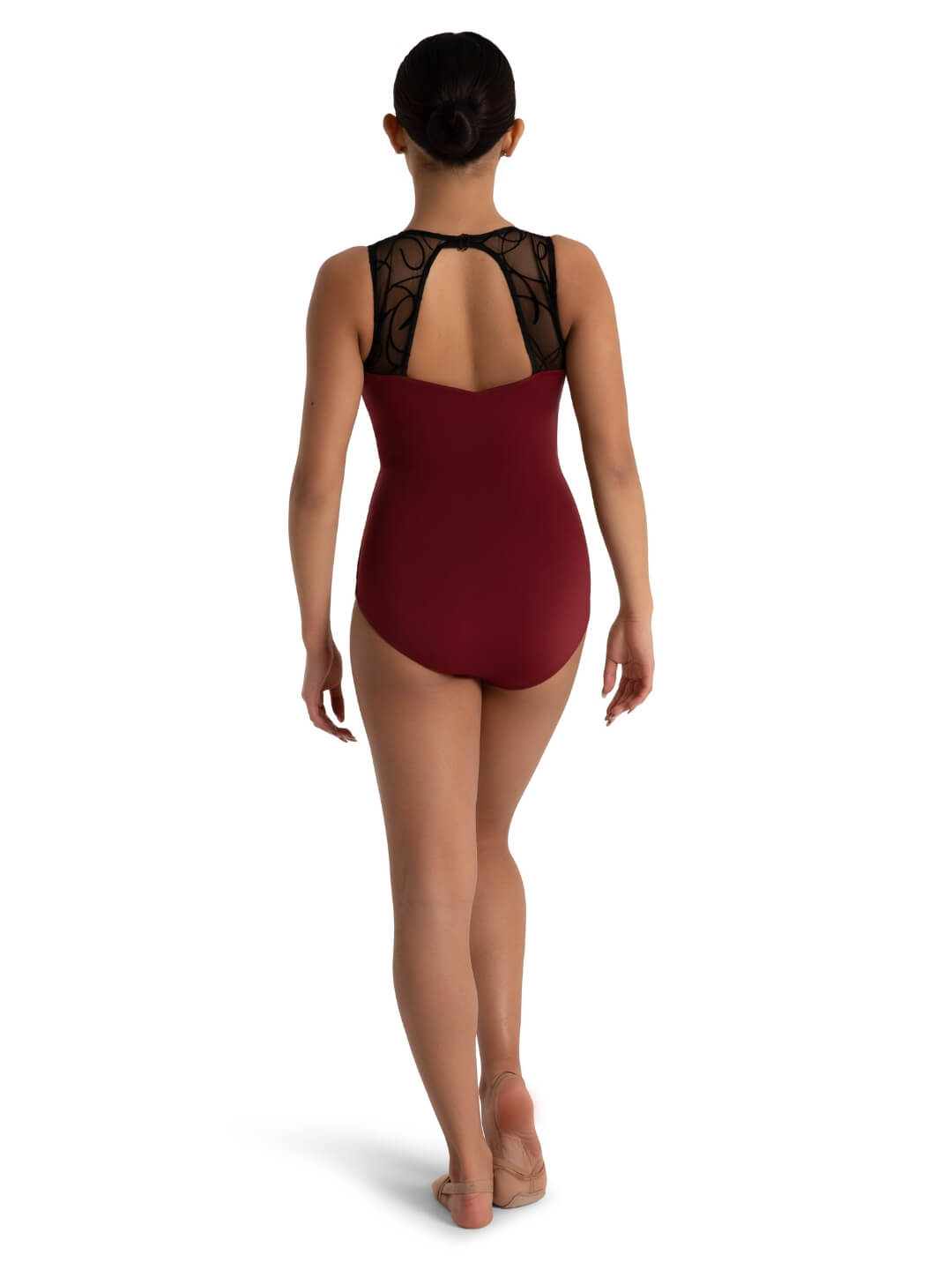 *LAST ONE* Capezio Diana Leotard Black Lace Size Large