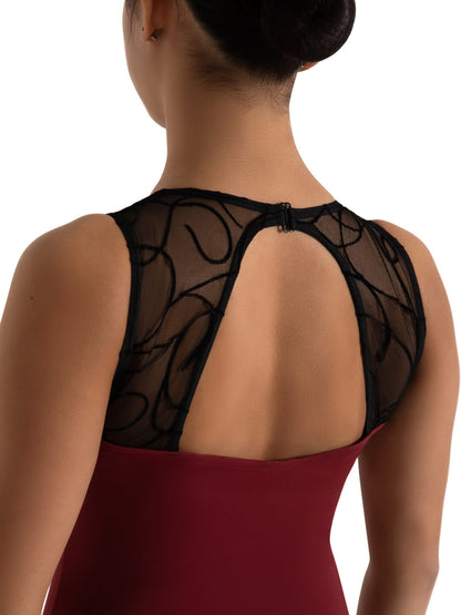 *LAST ONE* Capezio Diana Leotard Black Lace Size Large