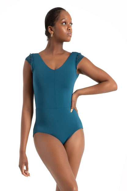 Capezio Whispering Waves Coastal Cap Sleeve Leo 12096