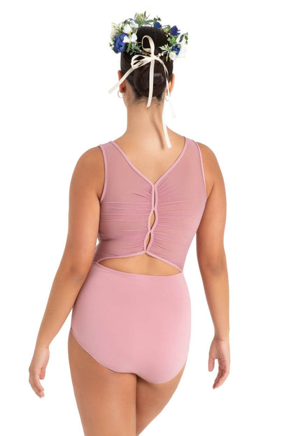 Capezio Wildflower Marigold Mesh Back Leotard 12088W