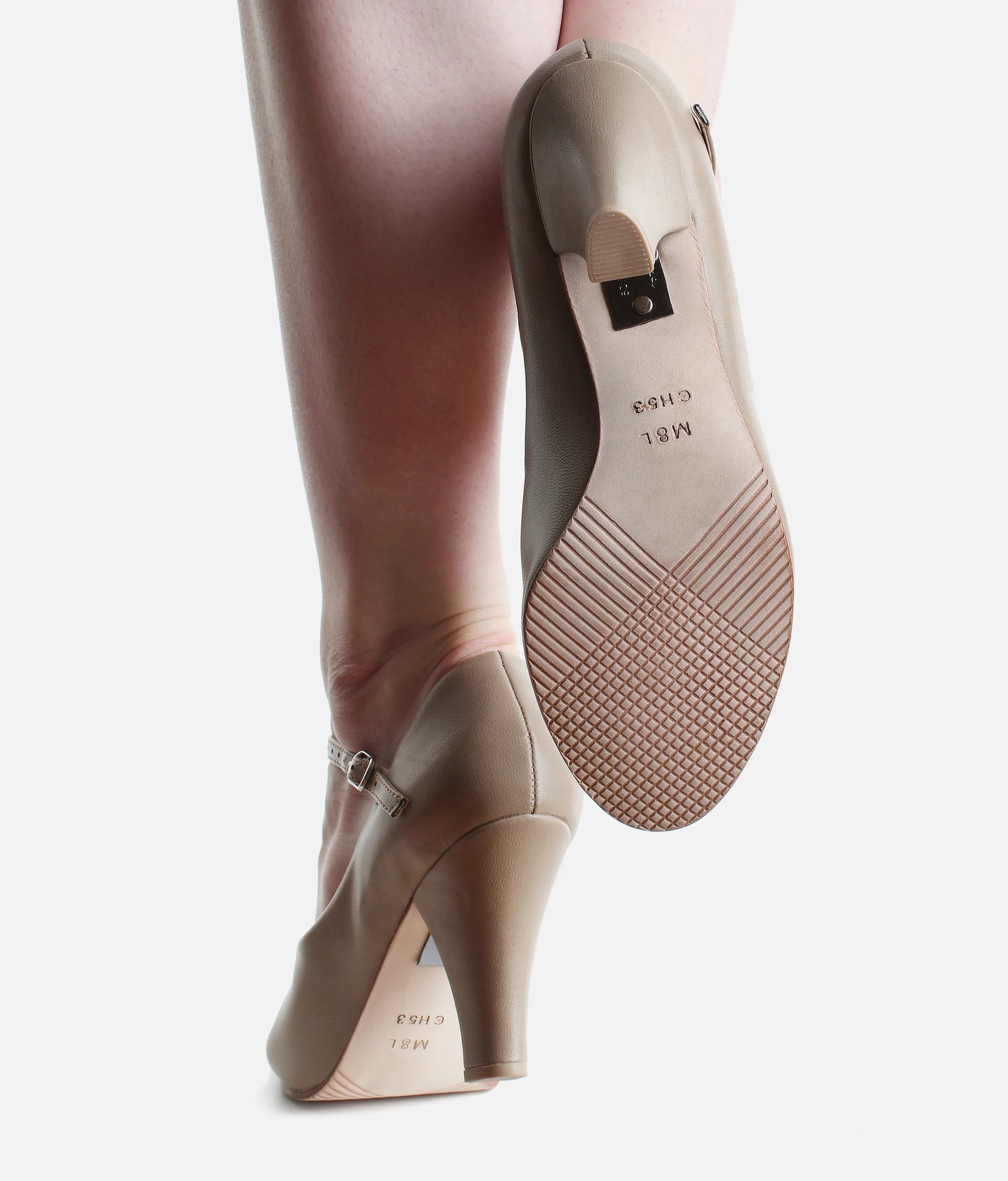 So Danca CH53 Character Shoe "New Yorkers"  Tan