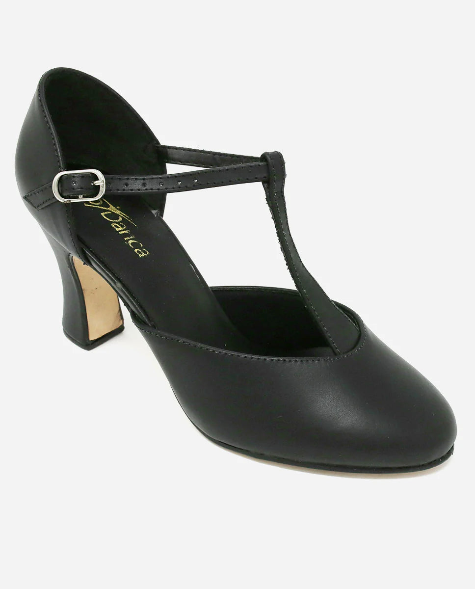 So Danca CH98 T-Bar Character Shoes in Black