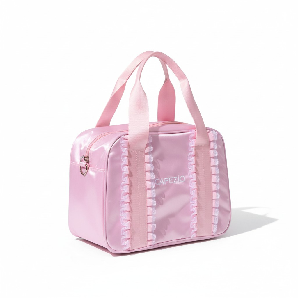 Eloise Ruffle Crossbody Dance Bag Capezio - B324 Black