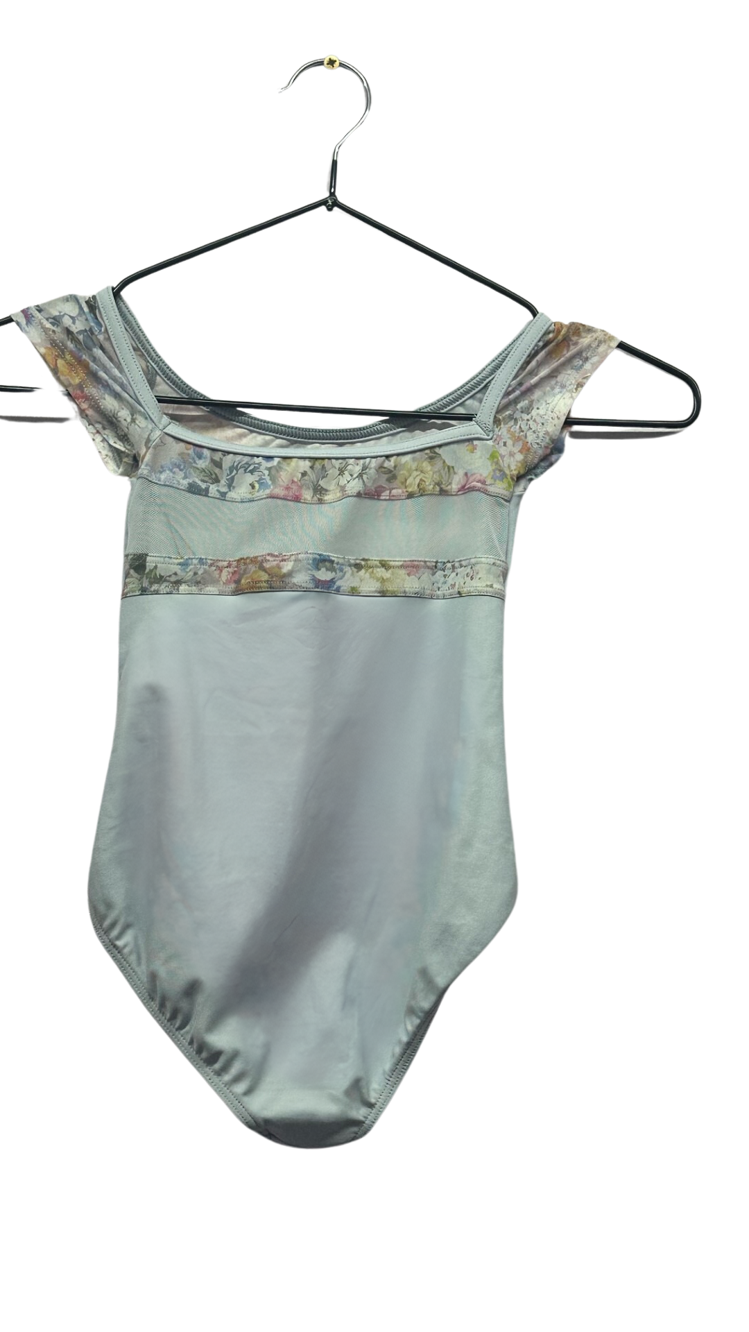 Wear Moi Erell Floral Short Sleeve Leotard