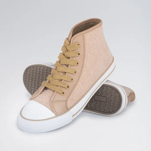 High Top Sneaker Glitter