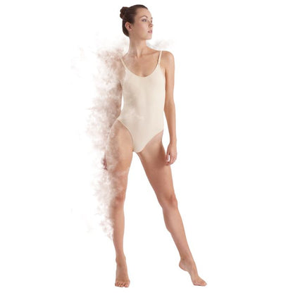 Silky Invisible Low Back Camisole Dance Underwear – Seamless Dance Undergarment