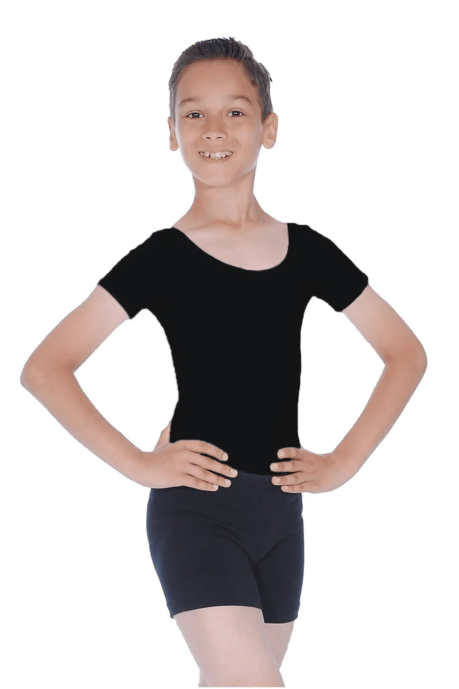 Boys Adam Cotton Lycra Short Sleeve Ballet Leotard – Pre-Primary to Grade 8 Dance Uniform