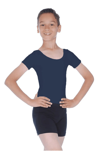 Boys Adam Cotton Lycra Short Sleeve Ballet Leotard – Pre-Primary to Grade 8 Dance Uniform
