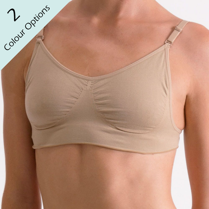 SEAMLESS CLEAR BACK BRA