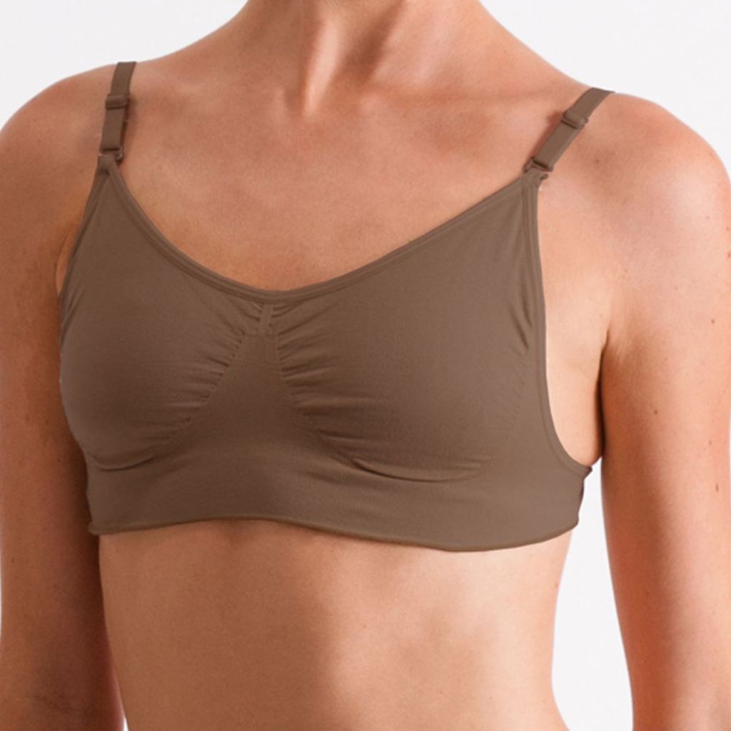 SEAMLESS CLEAR BACK BRA